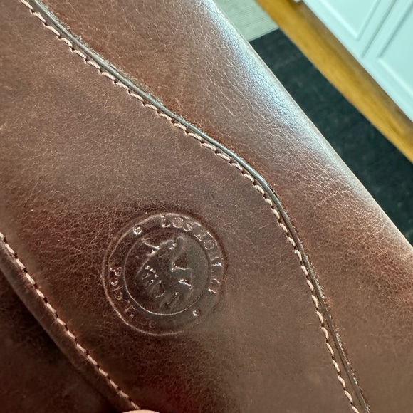 Los Robles Polo vintage leather wallet - Picture 9 of 10
